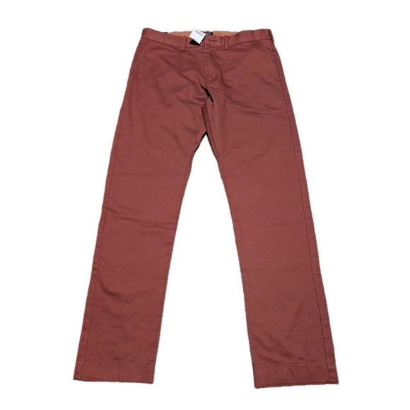 J.CREW Other - J. Crew Men's Driggs Slim Fit Chinos, Dusty Red, Size 31x30 NWT